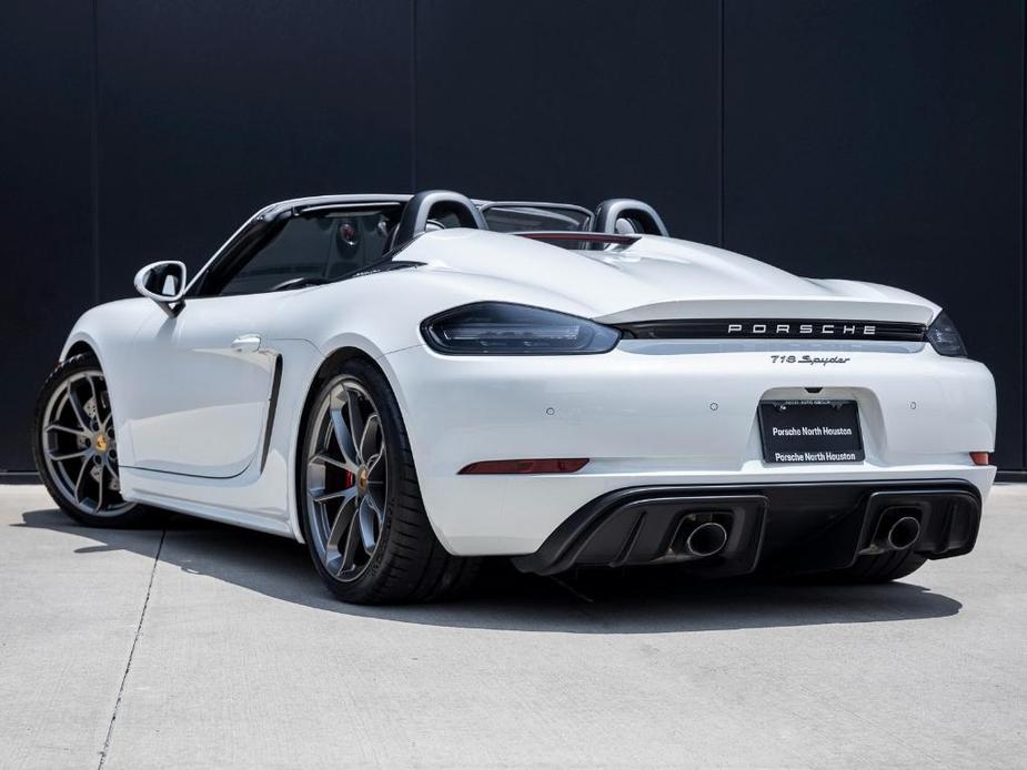 used 2021 Porsche 718 Spyder car, priced at $126,991