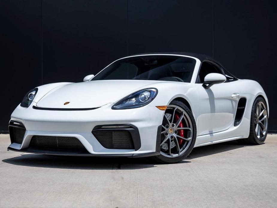 used 2021 Porsche 718 Spyder car, priced at $126,991