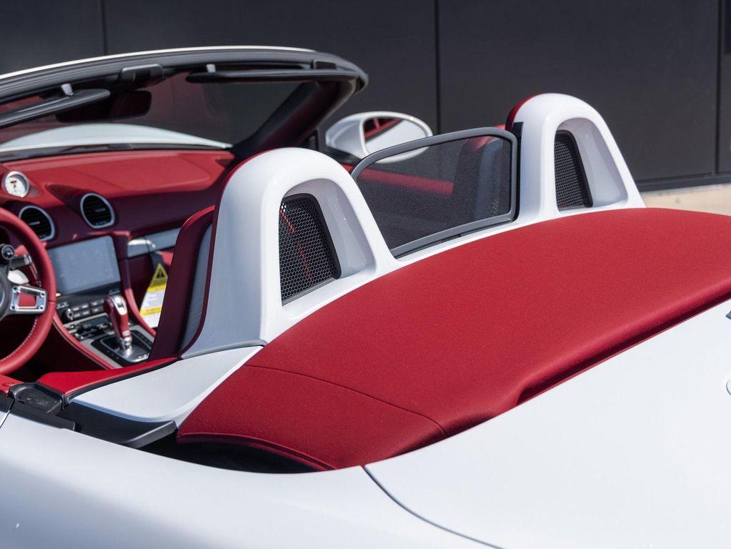 new 2025 Porsche 718 Boxster car, priced at $136,735
