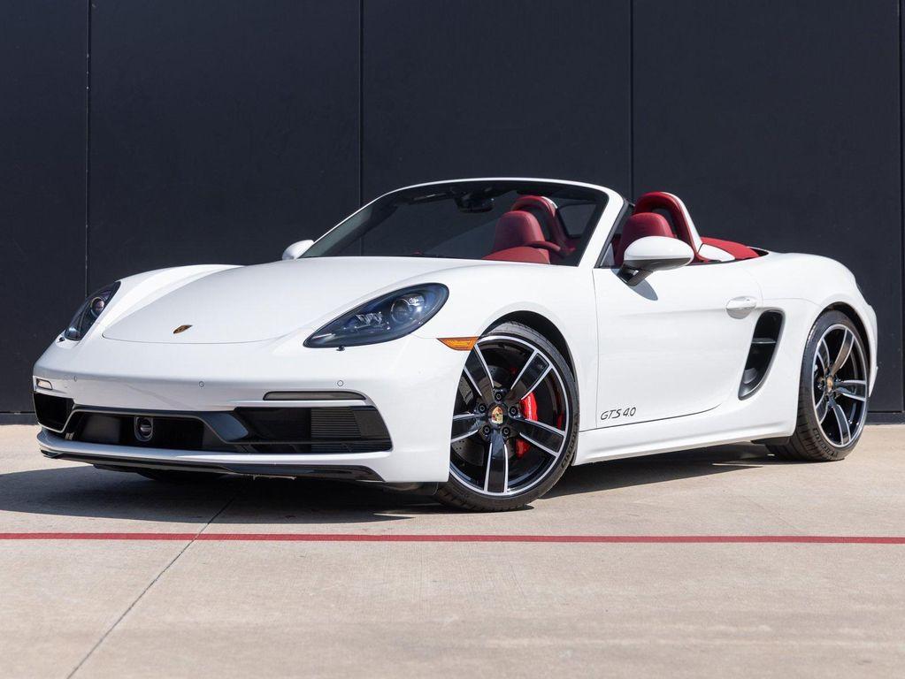 new 2025 Porsche 718 Boxster car, priced at $136,735