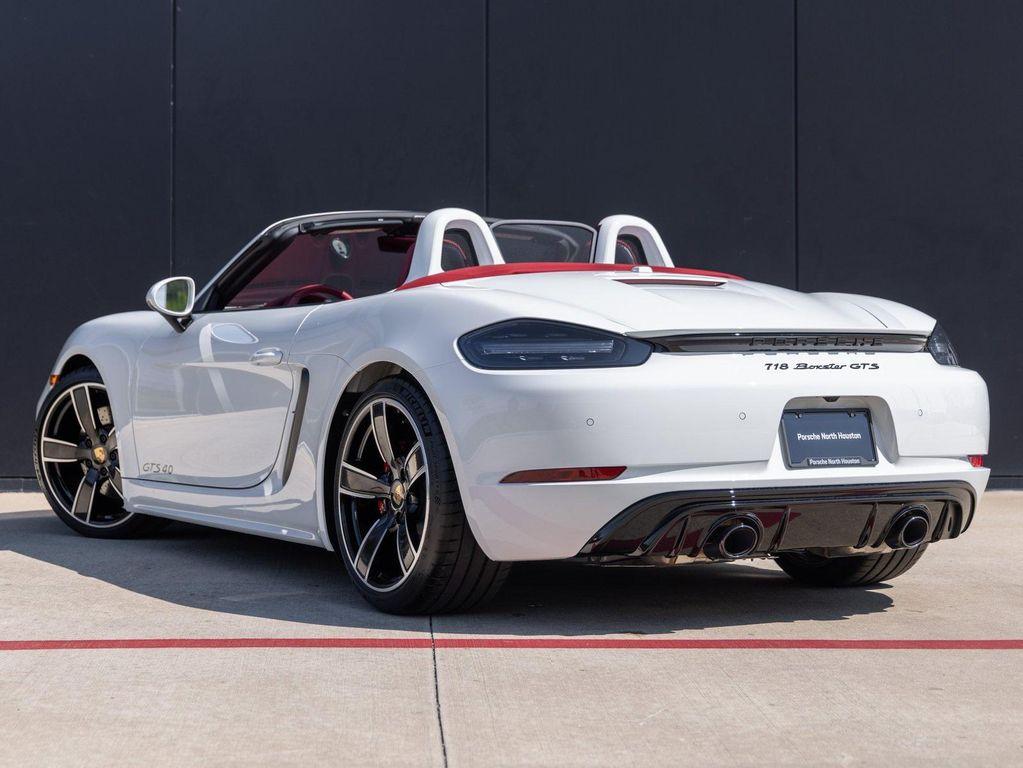 new 2025 Porsche 718 Boxster car, priced at $136,735