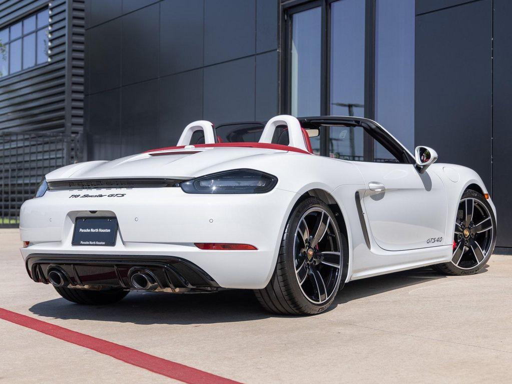 new 2025 Porsche 718 Boxster car, priced at $136,735