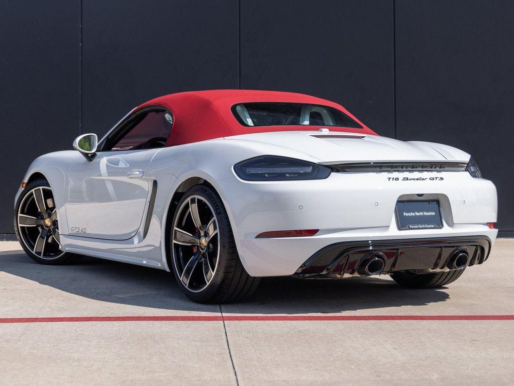 new 2025 Porsche 718 Boxster car, priced at $136,735