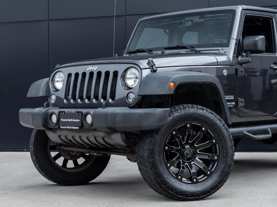 used 2016 Jeep Wrangler Unlimited car, priced at $21,991