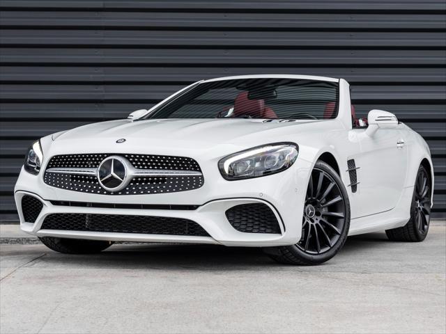 used 2017 Mercedes-Benz SL 550 car, priced at $52,991