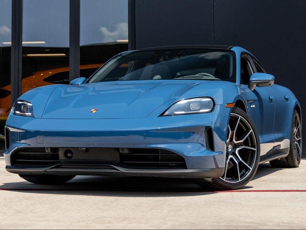 new 2025 Porsche Taycan car, priced at $127,885