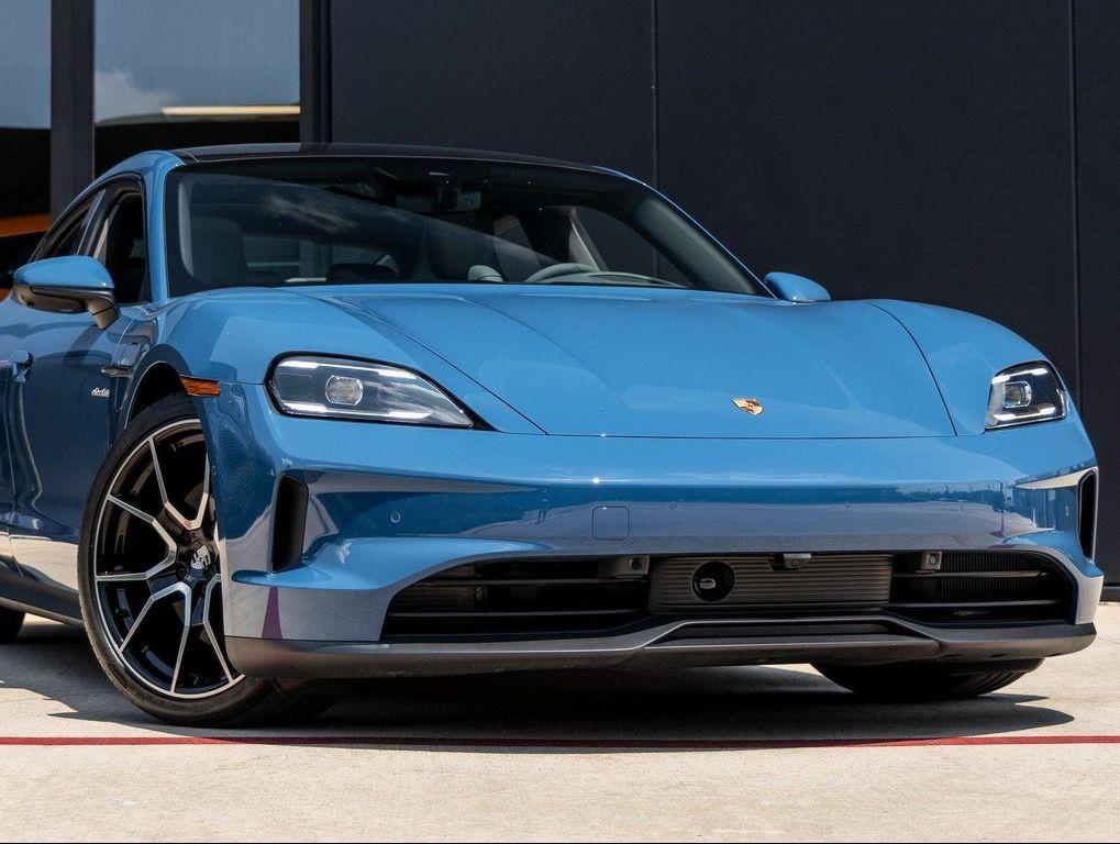 new 2025 Porsche Taycan car, priced at $127,885