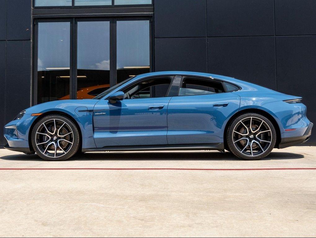 new 2025 Porsche Taycan car, priced at $127,885