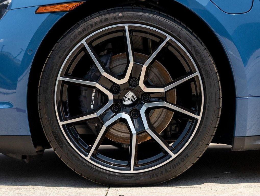 new 2025 Porsche Taycan car, priced at $127,885