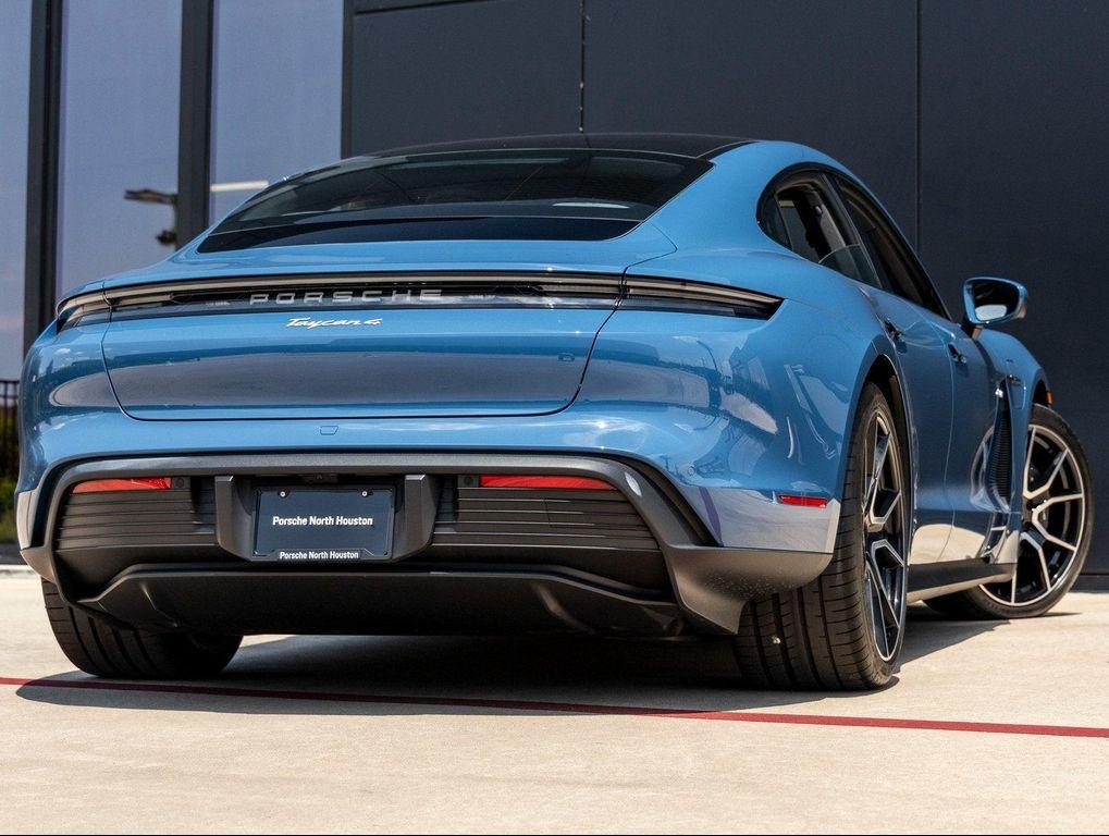 new 2025 Porsche Taycan car, priced at $127,885