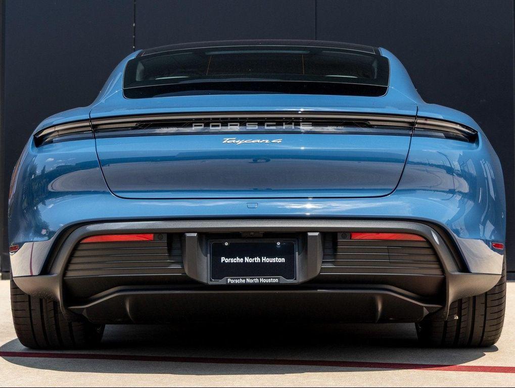 new 2025 Porsche Taycan car, priced at $127,885
