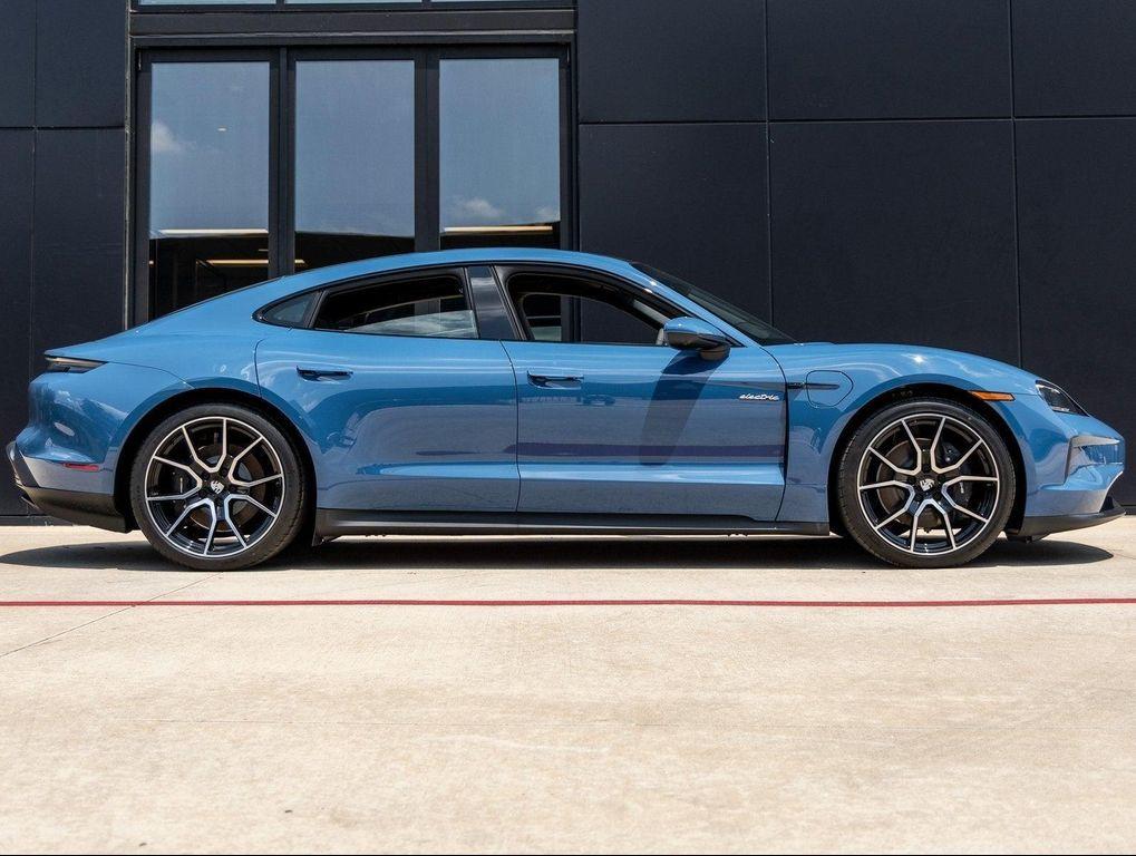 new 2025 Porsche Taycan car, priced at $127,885