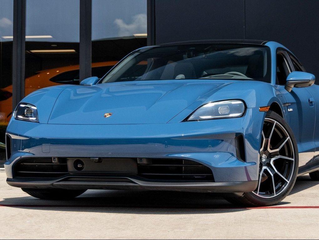 new 2025 Porsche Taycan car, priced at $127,885