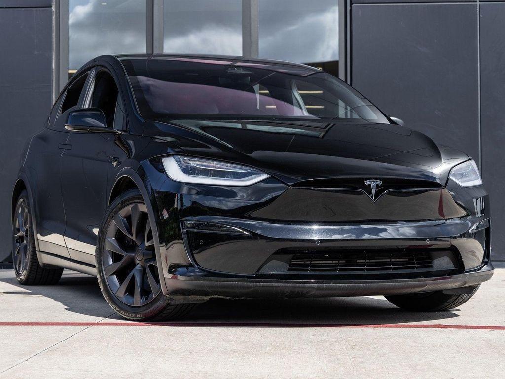 used 2022 Tesla Model X car, priced at $47,791