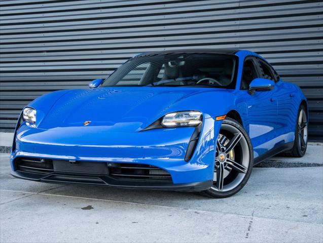 used 2022 Porsche Taycan car, priced at $93,991