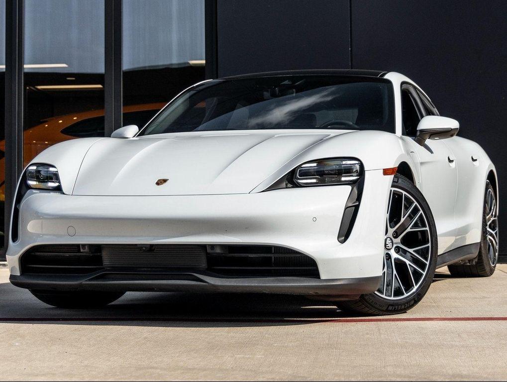 used 2024 Porsche Taycan car, priced at $69,471
