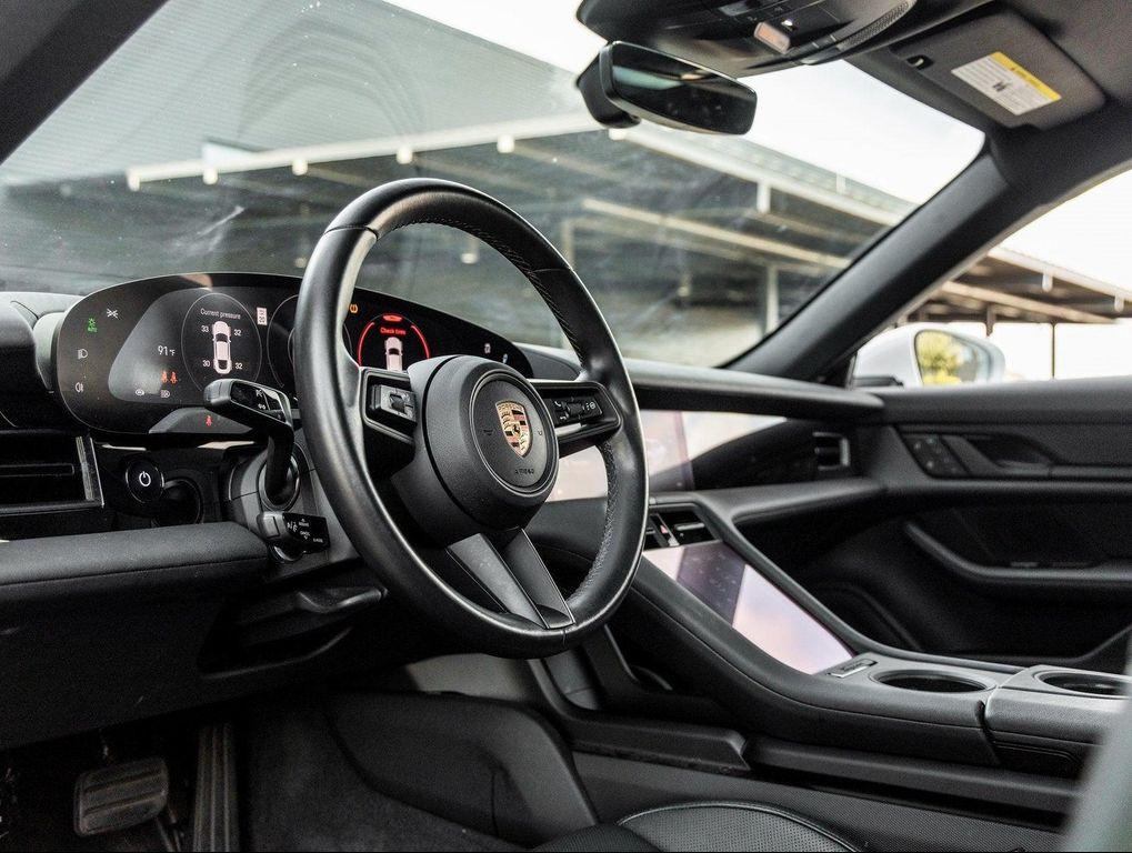 used 2024 Porsche Taycan car, priced at $69,471