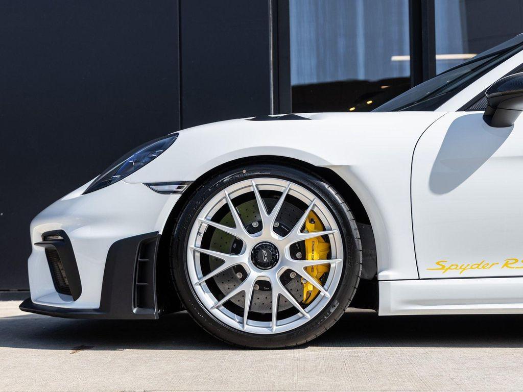 used 2025 Porsche 718 Spyder car, priced at $233,718