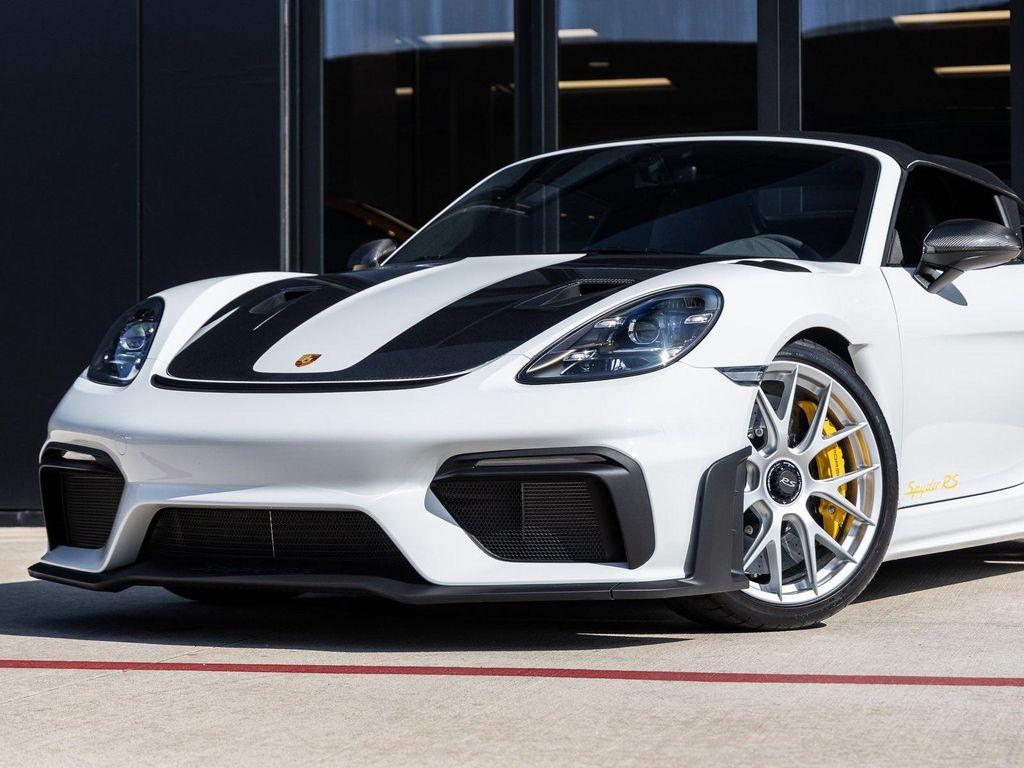 used 2025 Porsche 718 Spyder car, priced at $233,718
