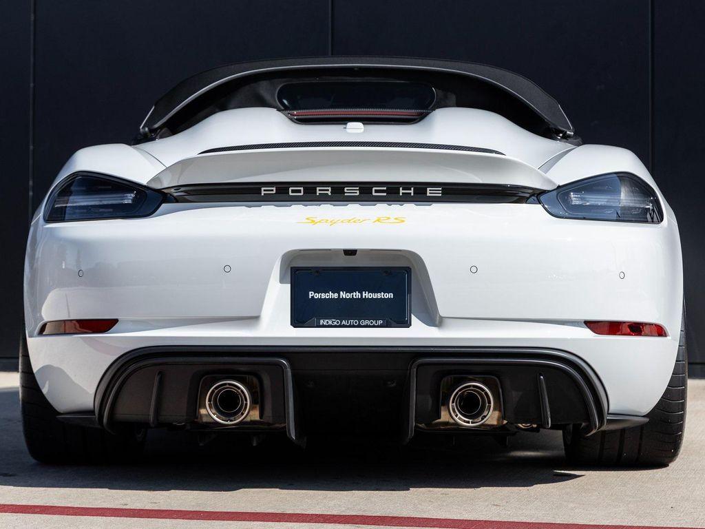 used 2025 Porsche 718 Spyder car, priced at $233,718
