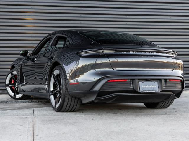 used 2025 Porsche Taycan car, priced at $121,545