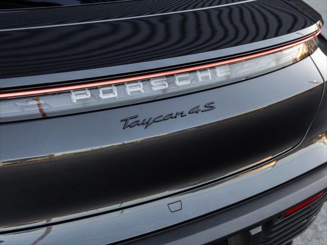 used 2025 Porsche Taycan car, priced at $121,545