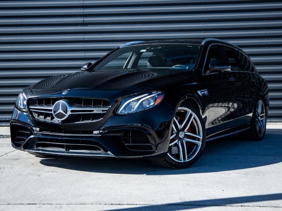 used 2018 Mercedes-Benz AMG E 63 car, priced at $66,991