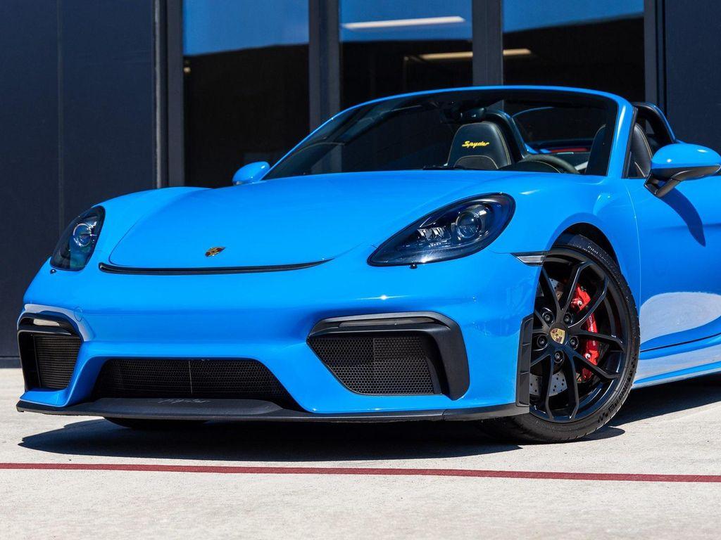 used 2022 Porsche 718 Spyder car, priced at $133,718