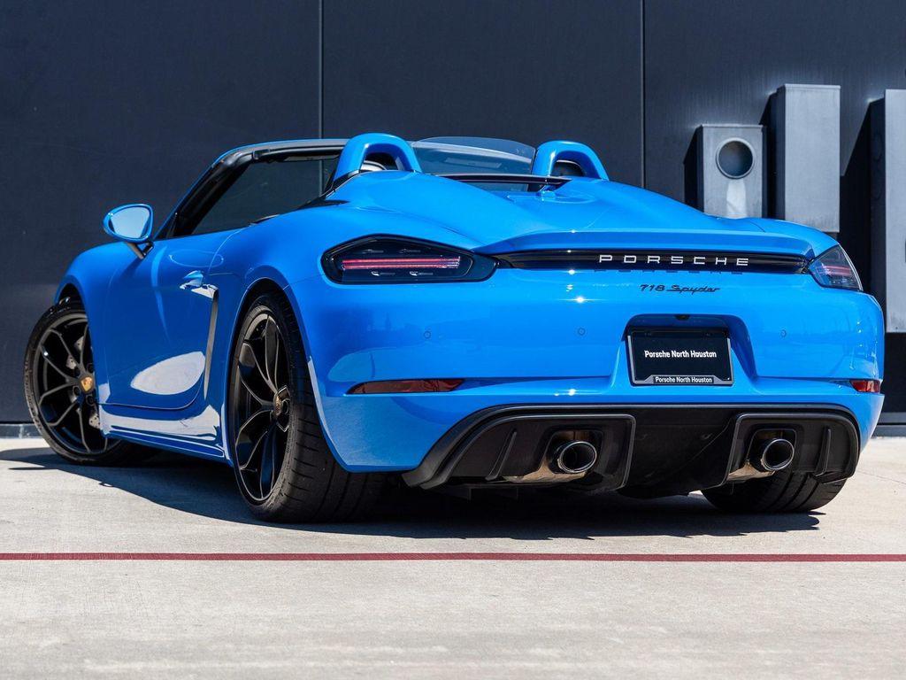 used 2022 Porsche 718 Spyder car, priced at $133,718