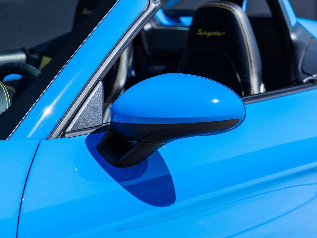 used 2022 Porsche 718 Spyder car, priced at $133,718