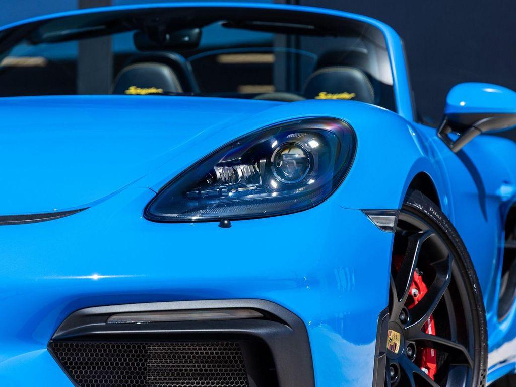 used 2022 Porsche 718 Spyder car, priced at $133,718