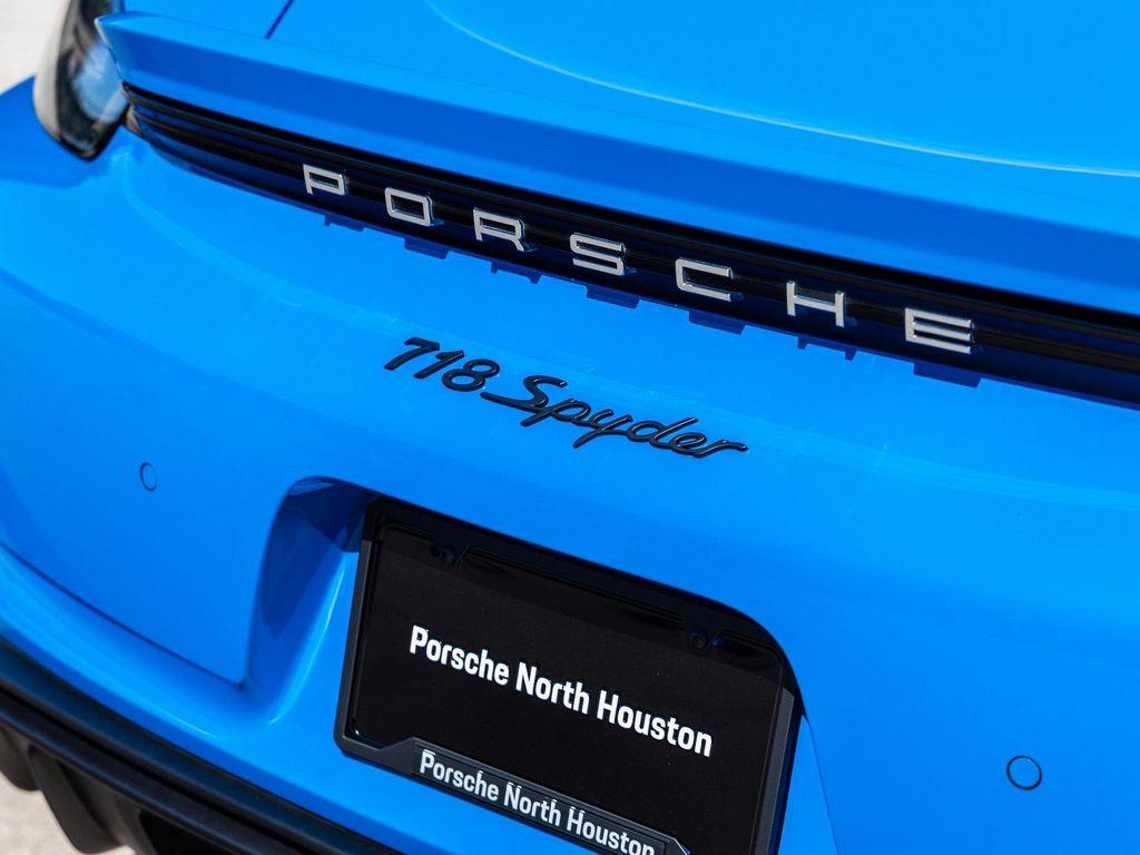 used 2022 Porsche 718 Spyder car, priced at $133,718