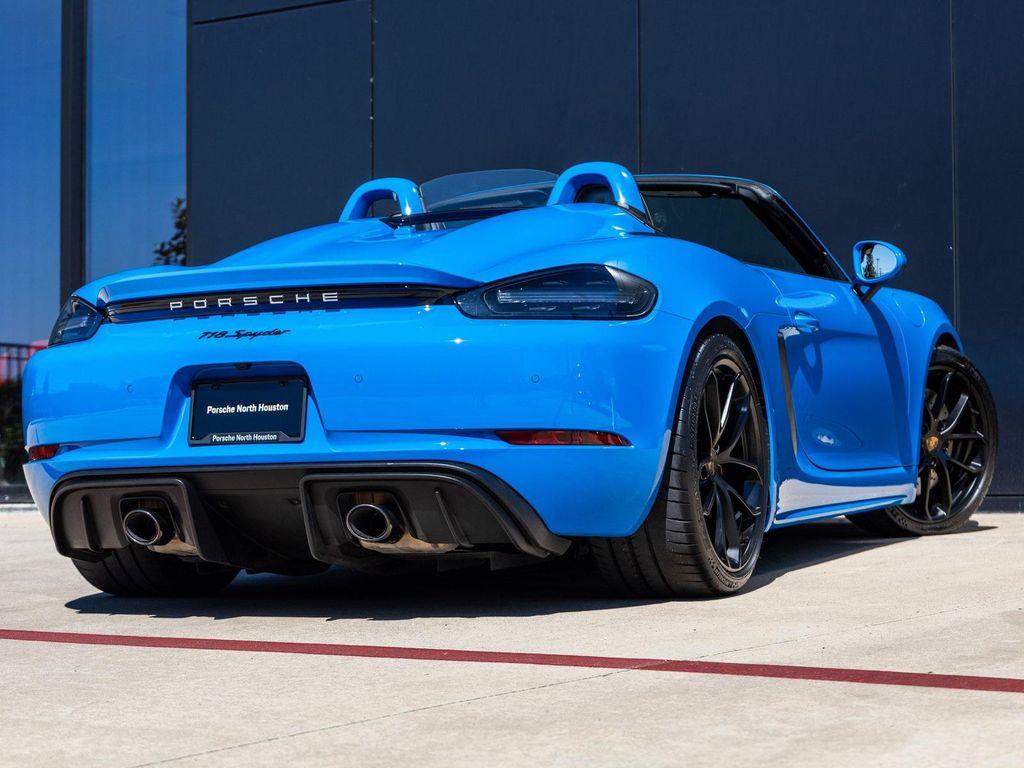 used 2022 Porsche 718 Spyder car, priced at $133,718