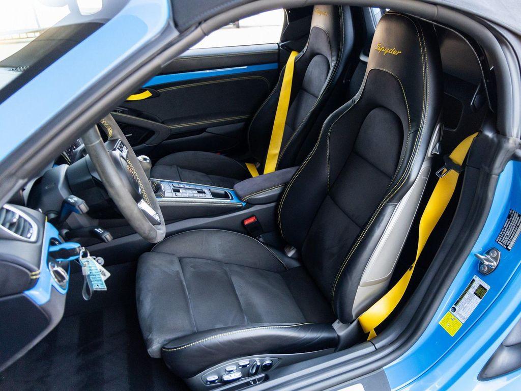 used 2022 Porsche 718 Spyder car, priced at $133,718