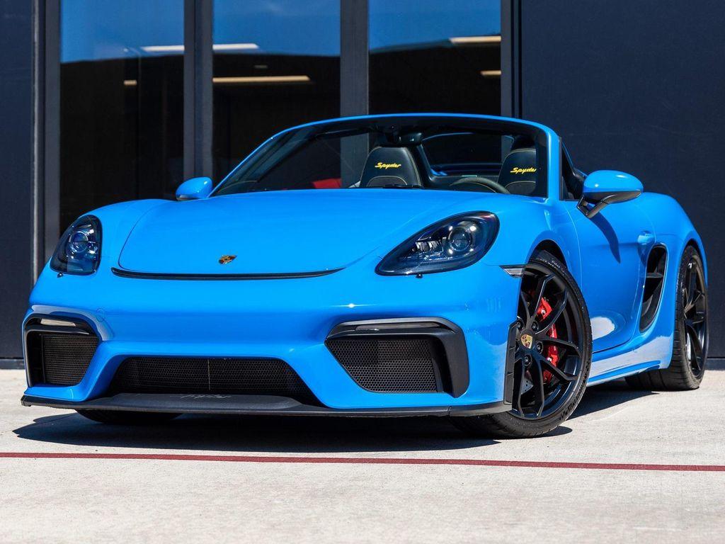 used 2022 Porsche 718 Spyder car, priced at $133,718