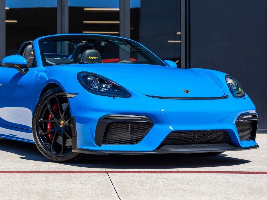 used 2022 Porsche 718 Spyder car, priced at $133,718