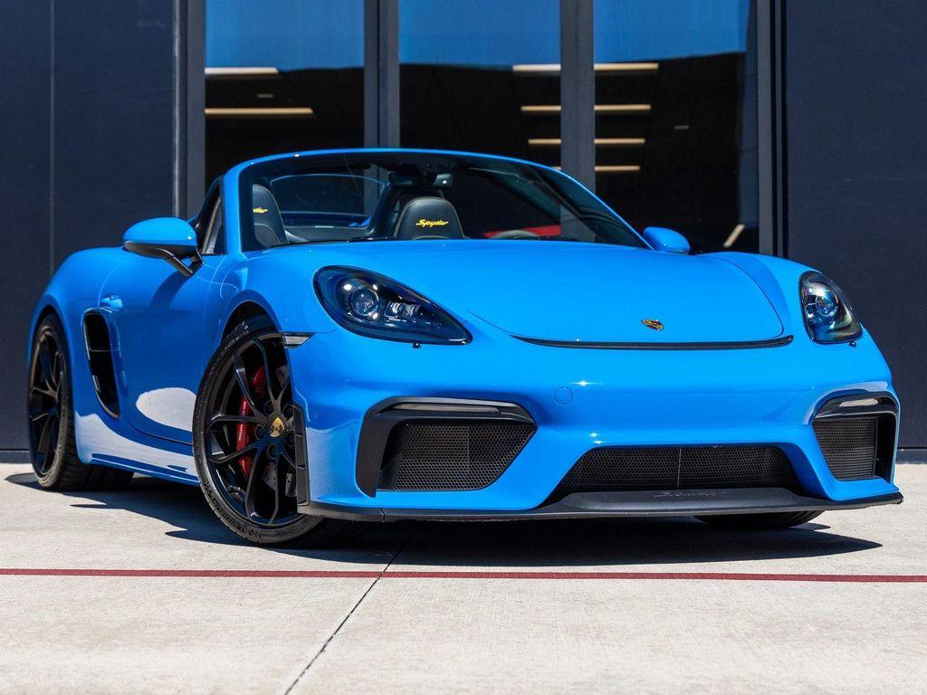 used 2022 Porsche 718 Spyder car, priced at $133,718
