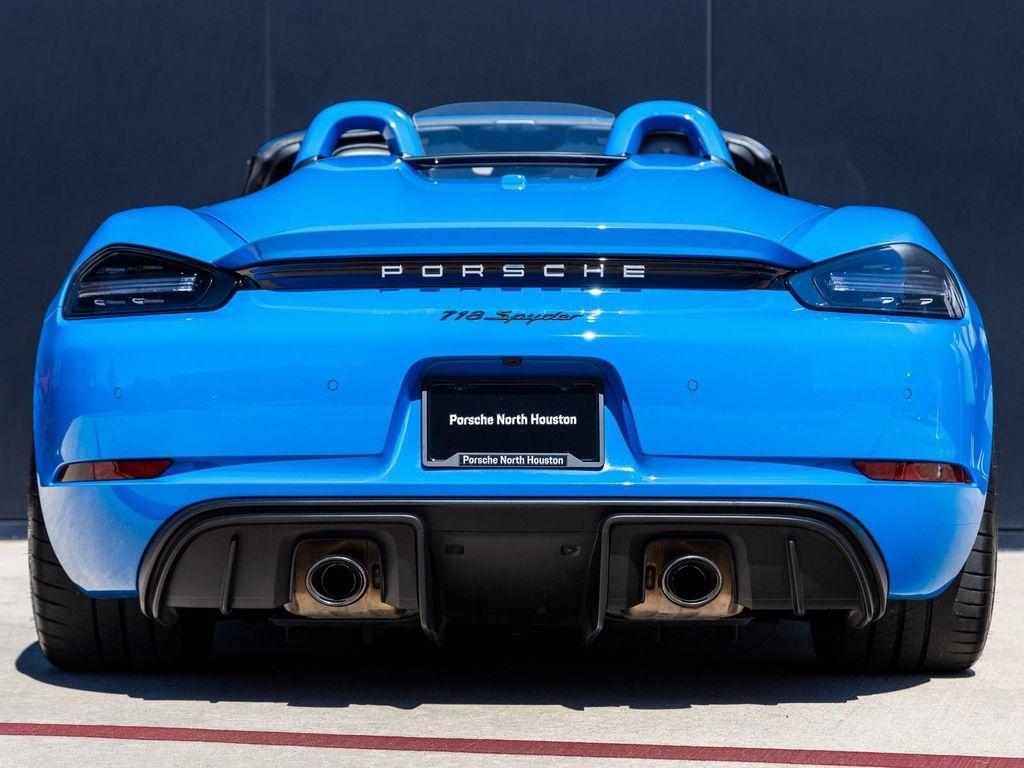used 2022 Porsche 718 Spyder car, priced at $133,718