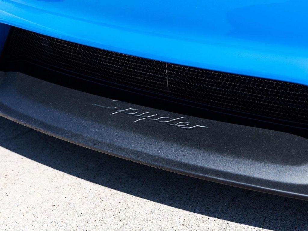 used 2022 Porsche 718 Spyder car, priced at $133,718