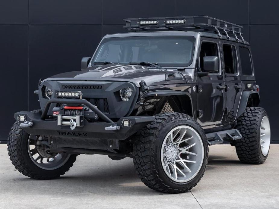 used 2018 Jeep Wrangler Unlimited car, priced at $34,991