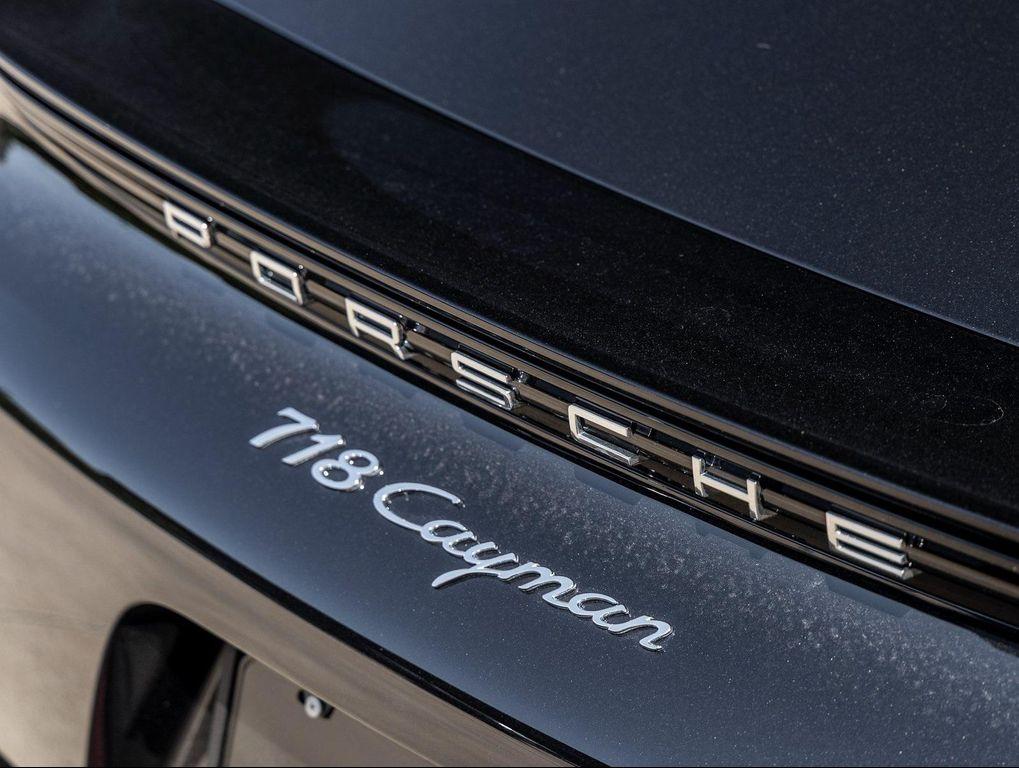 new 2025 Porsche 718 Cayman car, priced at $88,555