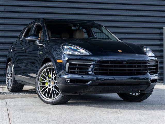 used 2021 Porsche Cayenne E-Hybrid car, priced at $60,991