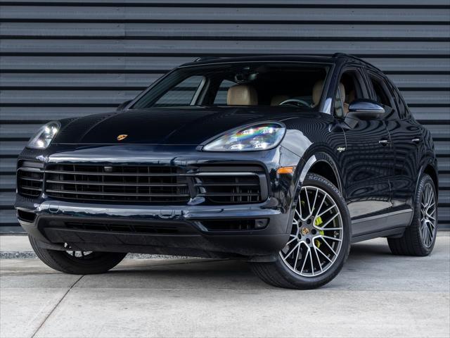 used 2021 Porsche Cayenne E-Hybrid car, priced at $60,991