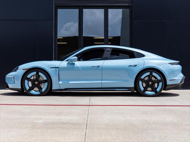 used 2025 Porsche Taycan car, priced at $121,991