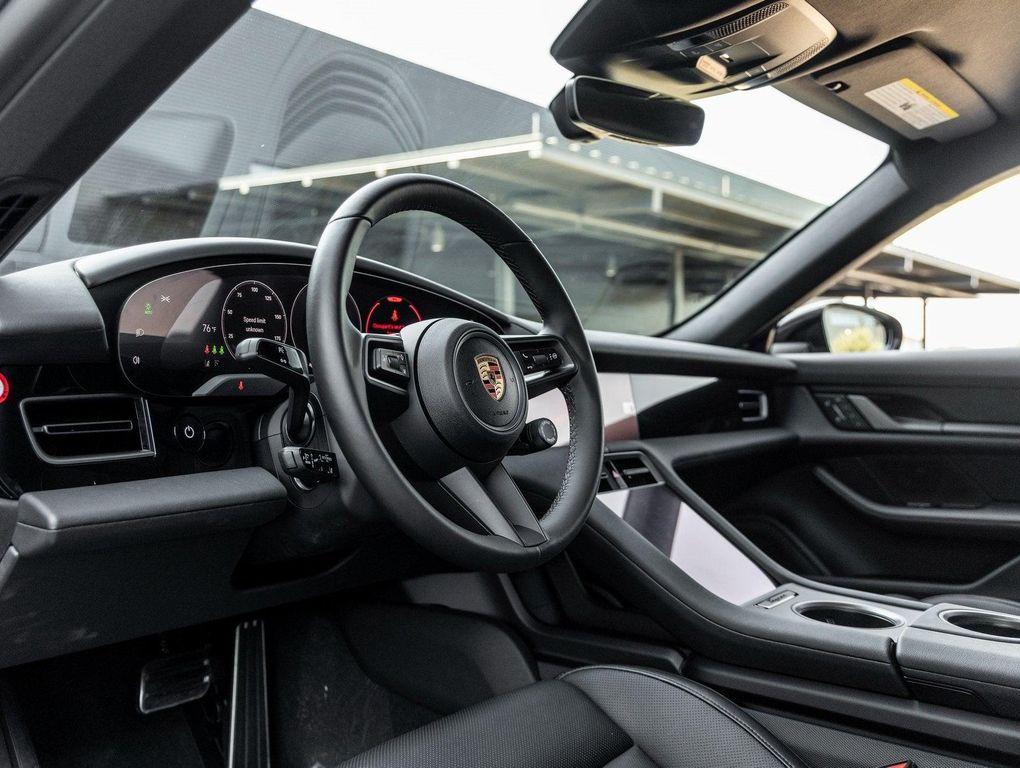 new 2025 Porsche Taycan car, priced at $121,265