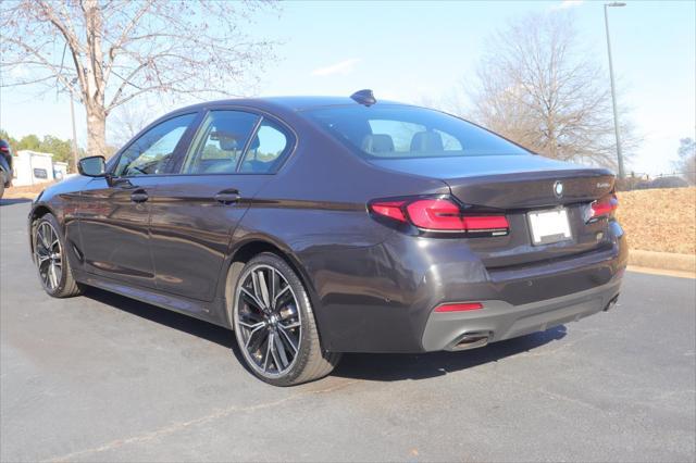 used 2021 BMW 530e car, priced at $34,399