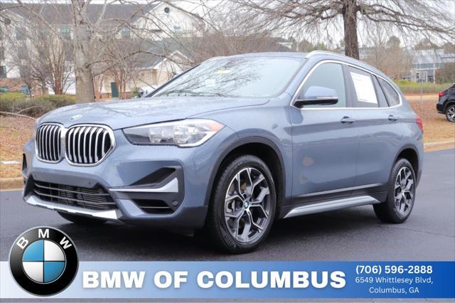 used 2021 BMW X1 car, priced at $25,344