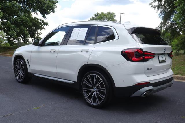 used 2024 BMW X3 car, priced at $41,997