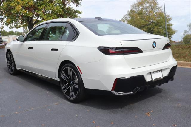 new 2025 BMW 740 car, priced at $106,860