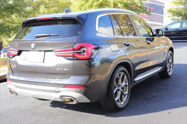 used 2022 BMW X3 car, priced at $30,996